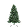 Árbol de Navidad Artificial Preiluminado Verde 150 cm PVC