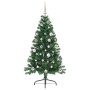 Árbol de Navidad Artificial Preiluminado Verde 150 cm PVC
