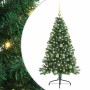 Árbol de Navidad Artificial Preiluminado Verde 150 cm PVC