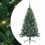 Árbol de Navidad Artificial Preiluminado Verde 150 cm PVC
