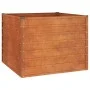 Blumenbeet aus rostigem Cortenstahl, 100 x 100 x 77 cm von vidaXL, Töpfe und Pflanzgefäße - Ref: Foro24-151948, Preis: 80,65 ...