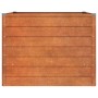 Blumenbeet aus rostigem Cortenstahl, 100 x 100 x 77 cm von vidaXL, Töpfe und Pflanzgefäße - Ref: Foro24-151948, Preis: 78,50 ...