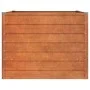 Blumenbeet aus rostigem Cortenstahl, 100 x 100 x 77 cm von vidaXL, Töpfe und Pflanzgefäße - Ref: Foro24-151948, Preis: 80,65 ...