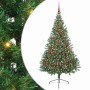 Árbol de Navidad Artificial Preiluminado Verde 180 cm PVC