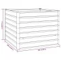 Arriate oxidado de acero corten 100x100x77 cm de vidaXL, Maceteros y jardineras - Ref: Foro24-151948, Precio: 82,47 €, Descue...