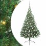 Árbol de Navidad Artificial Preiluminado Verde 180 cm PVC