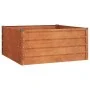 Blumenbeet aus oxidiertem Cortenstahl 100x100x45 cm von vidaXL, Töpfe und Pflanzgefäße - Ref: Foro24-151949, Preis: 57,83 €, ...