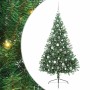 Árbol de Navidad Artificial Preiluminado Verde 180 cm PVC