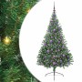 Árbol de Navidad Artificial Preiluminado Verde 180 cm PVC