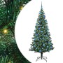 Árbol de Navidad Artificial Preiluminado Verde 180 cm PVC