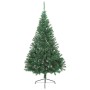 Árbol de Navidad artificial pre-iluminado Verde 210 cm PVC