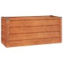 Blumenbeet aus rostigem Cortenstahl, 100 x 40 x 45 cm von vidaXL, Töpfe und Pflanzgefäße - Ref: Foro24-151950, Preis: 47,04 €...