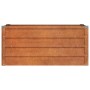 Blumenbeet aus rostigem Cortenstahl, 100 x 40 x 45 cm von vidaXL, Töpfe und Pflanzgefäße - Ref: Foro24-151950, Preis: 47,04 €...