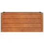 Rusty Corten steel flower bed 100x40x45 cm by vidaXL, Pots and planters - Ref: Foro24-151950, Price: 45,93 €, Discount: %