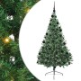Árbol de Navidad Artificial Preiluminado Verde 210 cm PVC