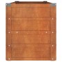 Blumenbeet aus rostigem Cortenstahl, 100 x 40 x 45 cm von vidaXL, Töpfe und Pflanzgefäße - Ref: Foro24-151950, Preis: 47,04 €...