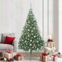 Árbol de Navidad Artificial Preiluminado Verde 210 cm PVC