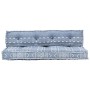 Paletten-Sofakissen aus Indigo-Patchworkstoff von vidaXL, Kissen für Stühle und Sofas - Ref: Foro24-287721, Preis: 146,56 €, ...