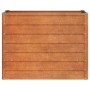Blumenbeet aus rostigem Cortenstahl, 100 x 40 x 77 cm von vidaXL, Töpfe und Pflanzgefäße - Ref: Foro24-151951, Preis: 68,80 €...