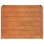 Rusty Corten steel flower bed 100x40x77 cm by vidaXL, Pots and planters - Ref: Foro24-151951, Price: 65,65 €, Discount: %