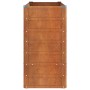 Blumenbeet aus rostigem Cortenstahl, 100 x 40 x 77 cm von vidaXL, Töpfe und Pflanzgefäße - Ref: Foro24-151951, Preis: 68,80 €...