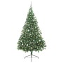 Árbol de Navidad Artificial Preiluminado Verde 240 cm PVC