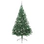 Árbol de Navidad Artificial Preiluminado Verde 240 cm PVC