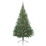 Árbol de Navidad Artificial Preiluminado Verde 240 cm PVC