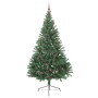 Árbol de Navidad Artificial Preiluminado Verde 240 cm PVC