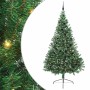Árbol de Navidad Artificial Preiluminado Verde 240 cm PVC