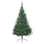 Árbol de Navidad Artificial Preiluminado Verde 240 cm PVC