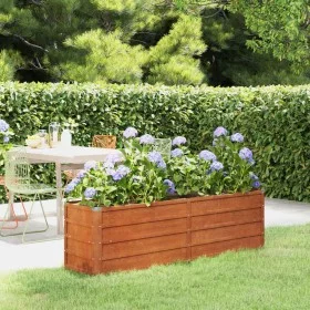 Rostiges Cortenstahlbeet 160x40x45 cm von vidaXL, Töpfe und Pflanzgefäße - Ref: Foro24-151952, Preis: 56,88 €, Rabatt: %