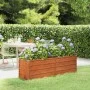 Rostiges Cortenstahlbeet 160x40x45 cm von vidaXL, Töpfe und Pflanzgefäße - Ref: Foro24-151952, Preis: 58,98 €, Rabatt: %