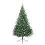 Árbol de Navidad Artificial Preiluminado Verde 240 cm PVC