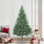 Árbol de Navidad Artificial Preiluminado Verde 240 cm PVC