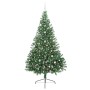 Árbol de Navidad Artificial Preiluminado Verde 240 cm PVC