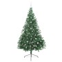 Árbol de Navidad Artificial Preiluminado Verde 240 cm PVC