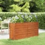 Blumenbeet aus rostigem Cortenstahl, 160 x 40 x 77 cm von vidaXL, Töpfe und Pflanzgefäße - Ref: Foro24-151953, Preis: 84,18 €...
