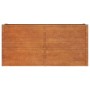 Arriate oxidado de acero corten 160x40x77 cm de vidaXL, Maceteros y jardineras - Ref: Foro24-151953, Precio: 84,35 €, Descuen...