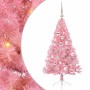 Árbol de Navidad Artificial Preiluminado Rosa 120 cm PVC