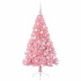 Árbol de Navidad Artificial Preiluminado Rosa 120 cm PVC