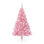 Árbol de Navidad Artificial Preiluminado Rosa 120 cm PVC