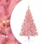 Árbol de Navidad Artificial Preiluminado Rosa 120 cm PVC