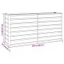 Blumenbeet aus rostigem Cortenstahl, 160 x 40 x 77 cm von vidaXL, Töpfe und Pflanzgefäße - Ref: Foro24-151953, Preis: 84,18 €...