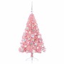 Árbol de Navidad Artificial Preiluminado Rosa 120 cm PVC