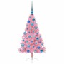 Árbol de Navidad Artificial Preiluminado Rosa 120 cm PVC