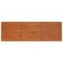 Arriate oxidado de acero corten 240x40x77 cm de vidaXL, Maceteros y jardineras - Ref: Foro24-151955, Precio: 100,61 €, Descue...