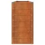 Arriate oxidado de acero corten 240x40x77 cm de vidaXL, Maceteros y jardineras - Ref: Foro24-151955, Precio: 100,61 €, Descue...