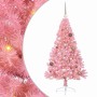 Árbol de Navidad Artificial Preiluminado Rosa 150 cm PVC