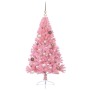 Árbol de Navidad Artificial Preiluminado Rosa 150 cm PVC